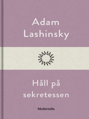 cover image of Håll på sekretessen
